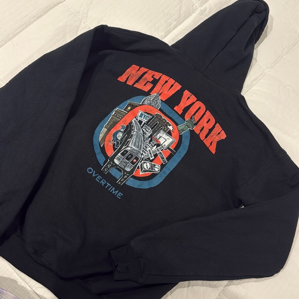 Overtime Hoodie New York sz YXL